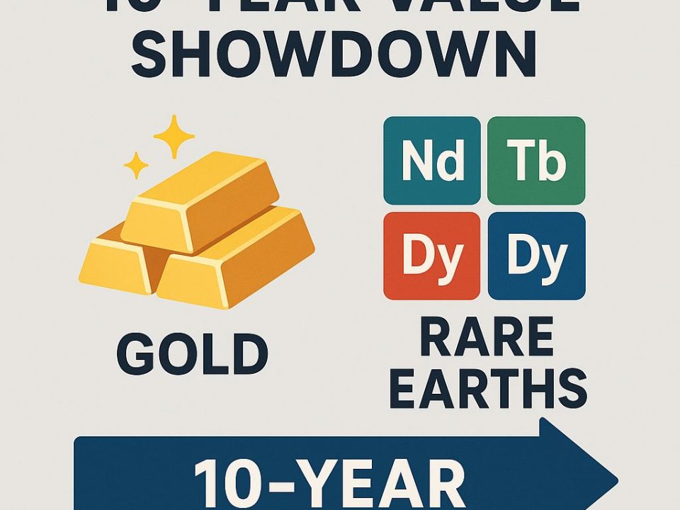 Rare Earths vs Gold - Which Will Be More Valuable in 10 Years