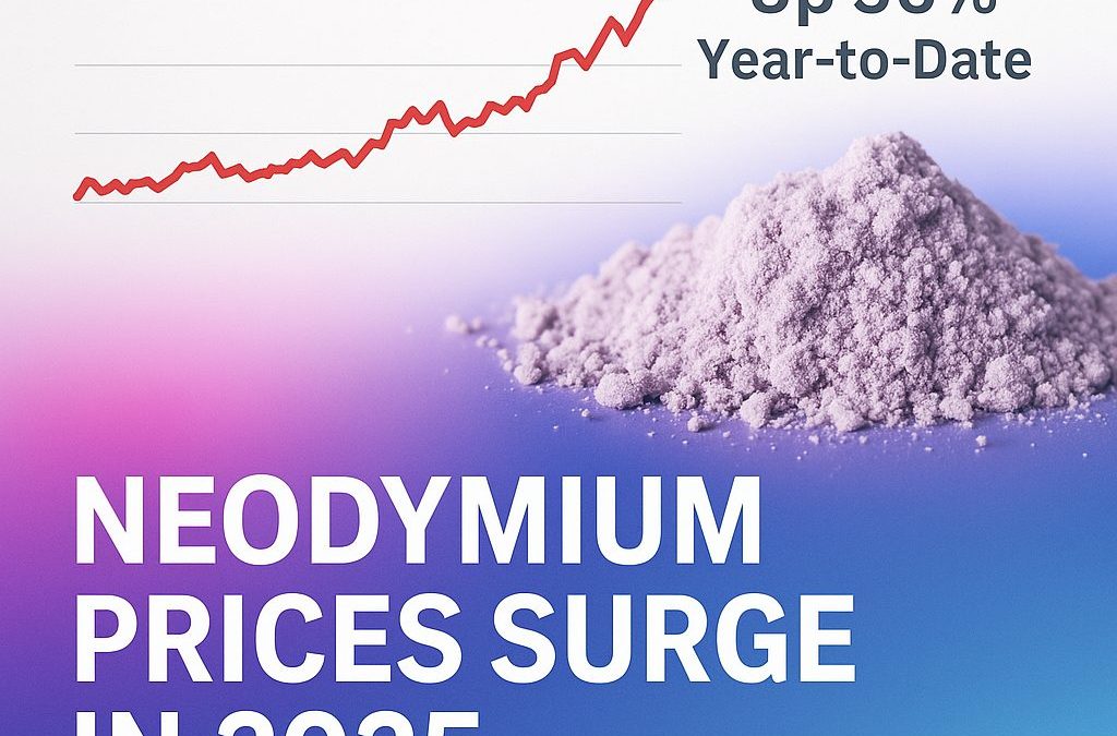 Neodymium prices surge in 2025