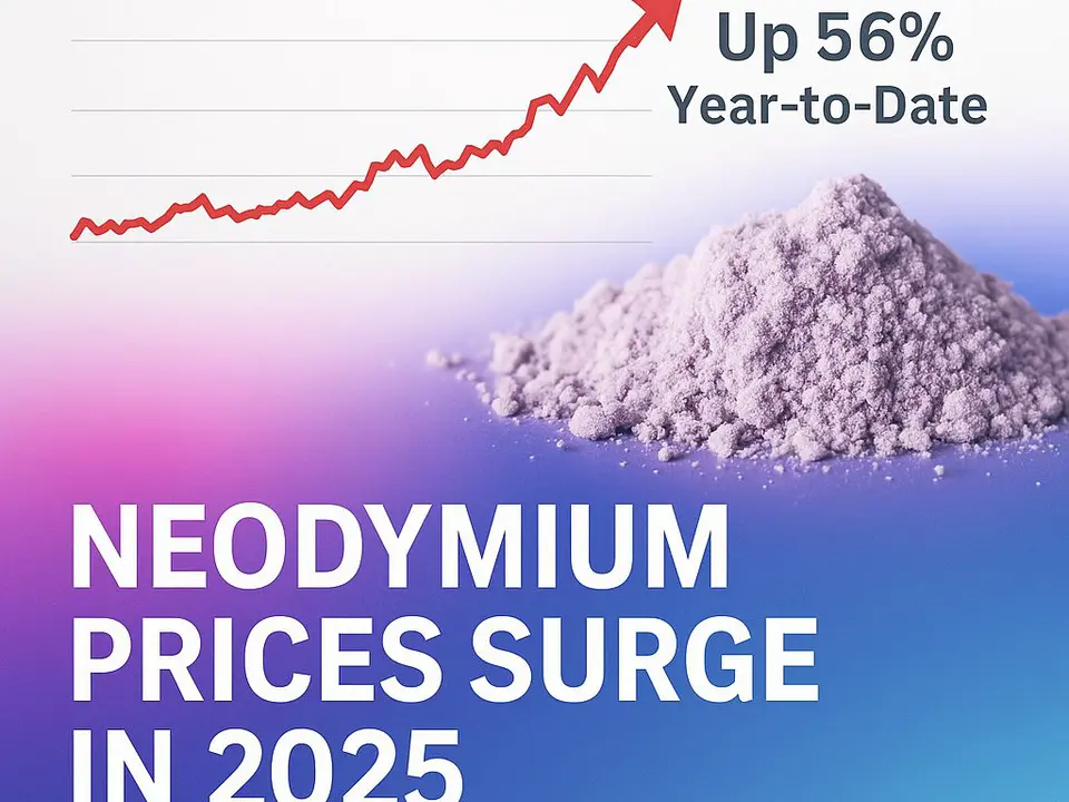 Neodymium prices surge in 2025