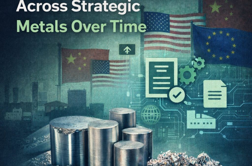 Why Relevance Shifts Across Strategic Metals Over Time