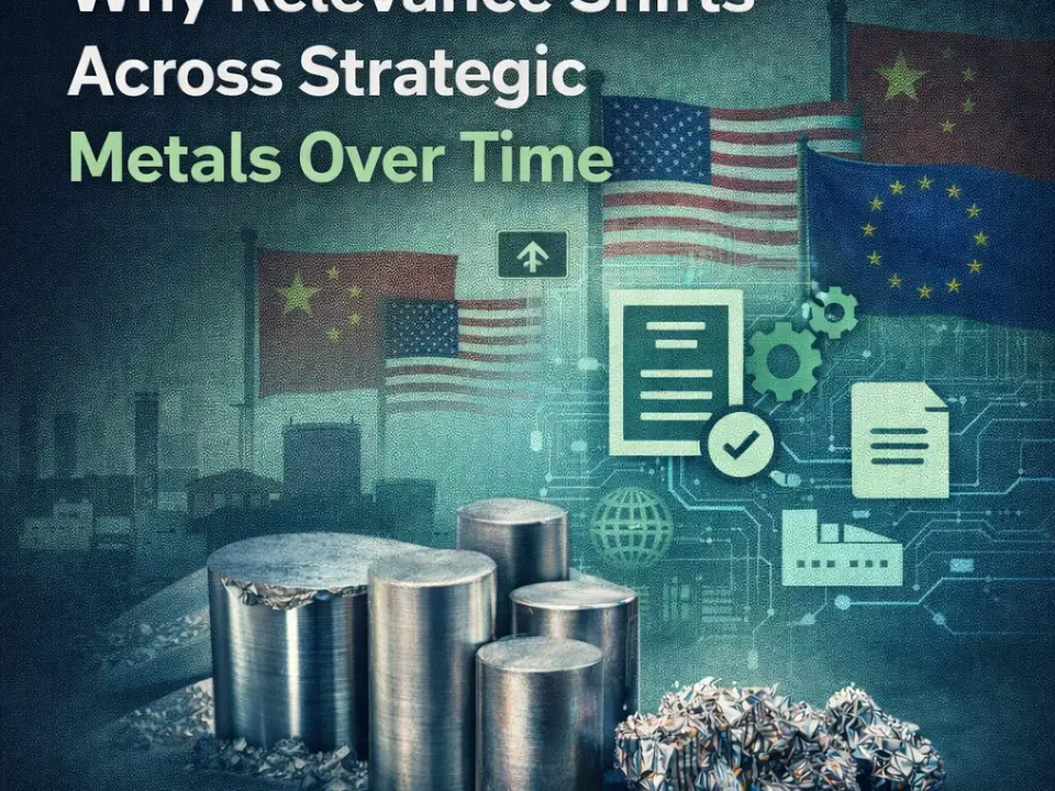 Why Relevance Shifts Across Strategic Metals Over Time