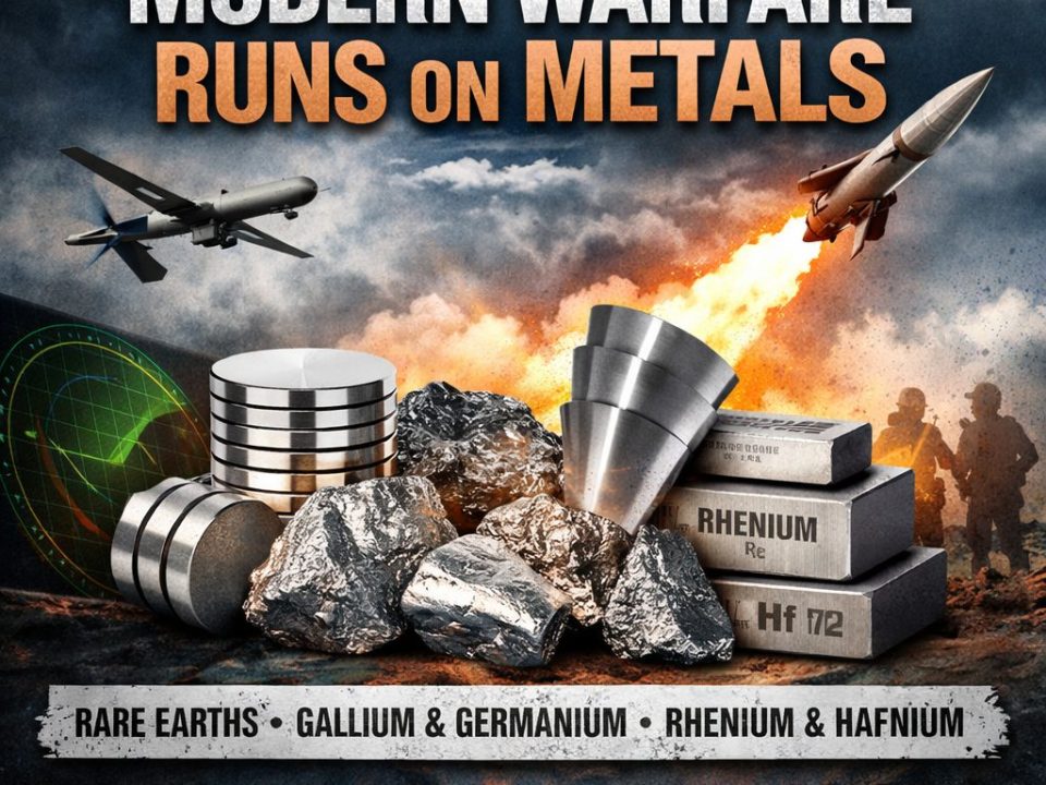 Modern Warfare Runs on Metals