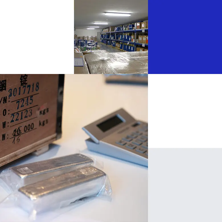 High-security storage facility and documented strategic metals held in professional custody