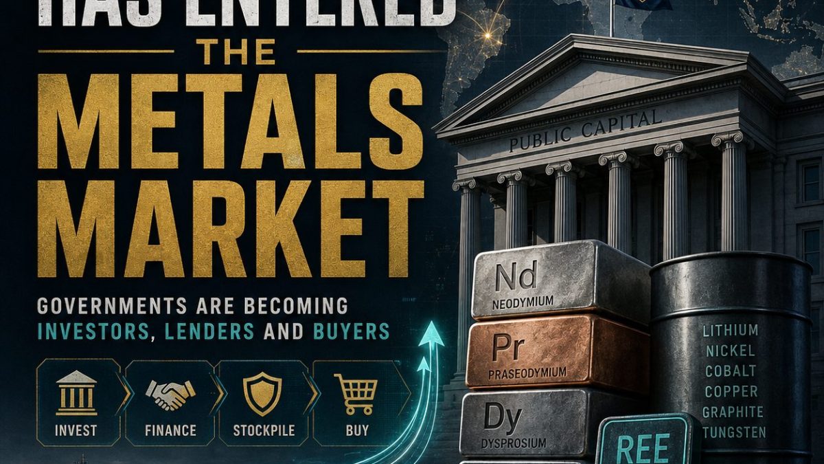 The State Has Entered the Metals Market