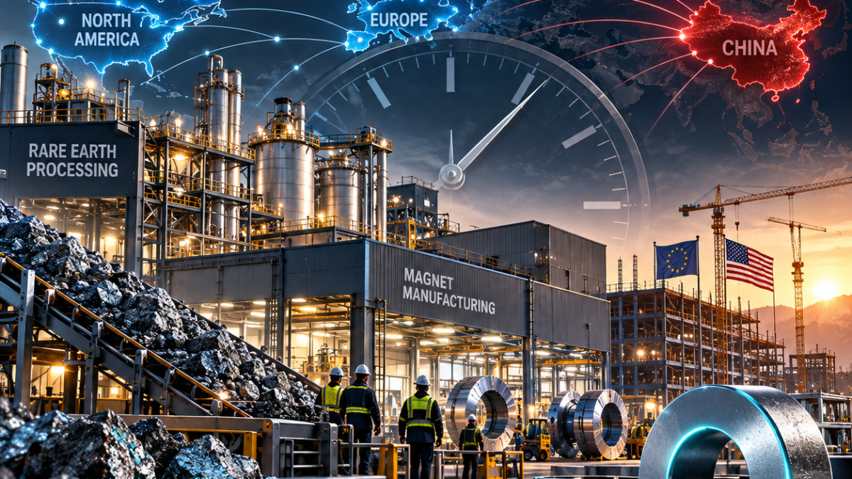 Western Rare Earth Supply Chains Race the Clock